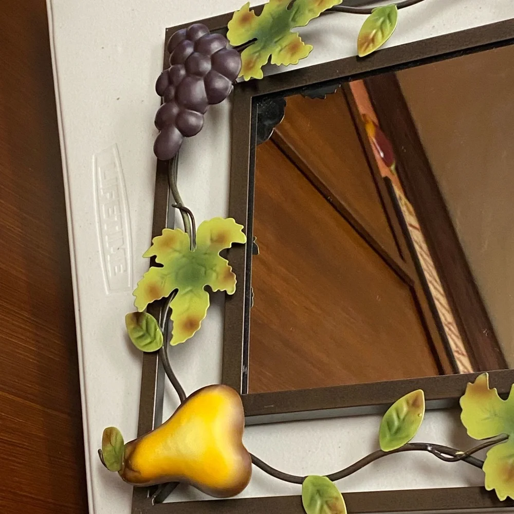 Sonoma villa wrought iron mirror accent